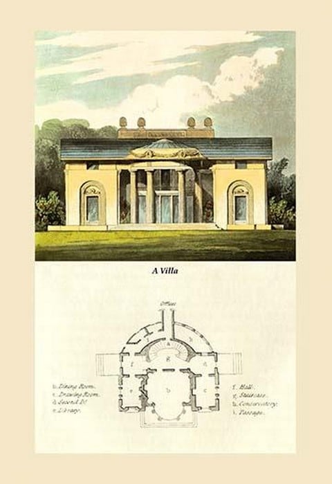 A Villa by J. B. Papworth