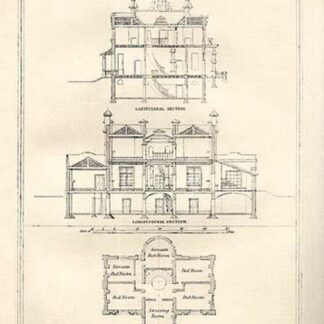 A Villa in the Florentine Style #2 by Richard Brown