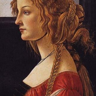 A Young Woman - Simonetti Vespucci by Sandro Botticelli