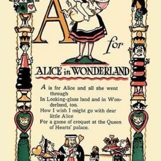 A for Alice in Wonderland by Tony Sarg
