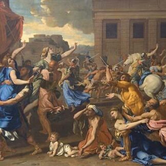 Abduction of the Sabine Women by Nicolas Poussin