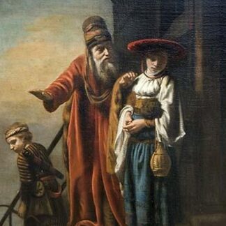 Abraham Dismissing Hagar and Ishmael by Nicolaes Maes