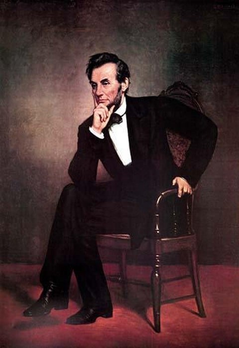 Abraham Lincoln by George P. Healy #2