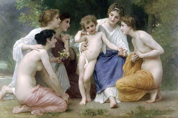 Admiration by William Bouguereau