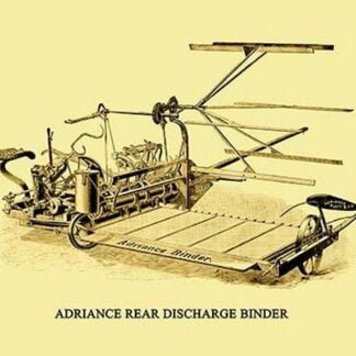 Adriance Rear Discharge Binder #2