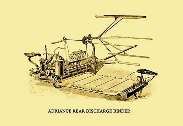 Adriance Rear Discharge Binder #2