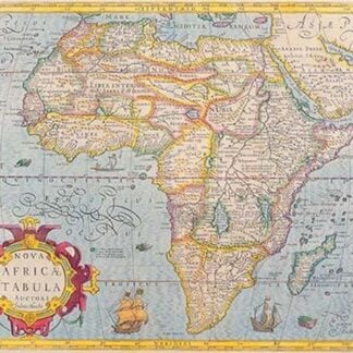 Africa by Jodocus Hondius