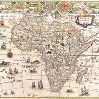 Africa by Willem Blaeu