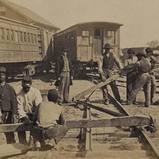 African American Railroad Construction #2