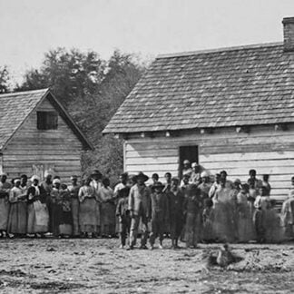 African American Slaves on a Plantation