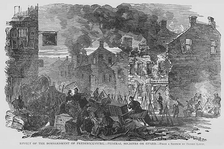 After Bombing of Fredericksburg