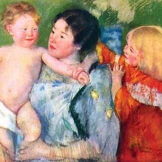 After the Bath by Mary Cassatt