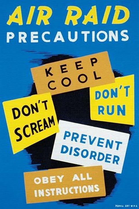 Air Raid Precautions by Charlotte Angus