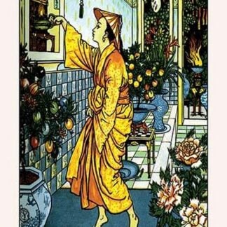 Aladdin Secures The Lamp by Walter Crane