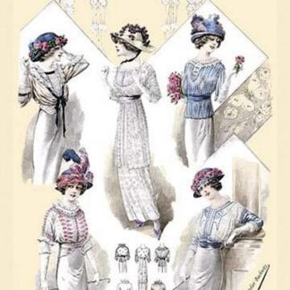 Album Blouses Nouvelles: Five Jaunty Fashions by Atelier Bachwitz