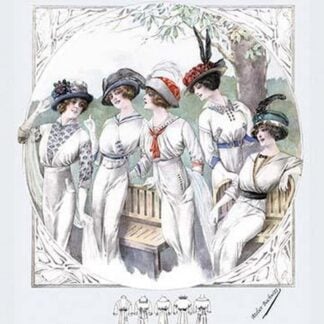 Album Blouses Nouvelles: Five Ladies in White by Atelier Bachwitz