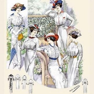 Album Blouses Nouvelles: Five Ladies of Leisure by Atelier Bachwitz