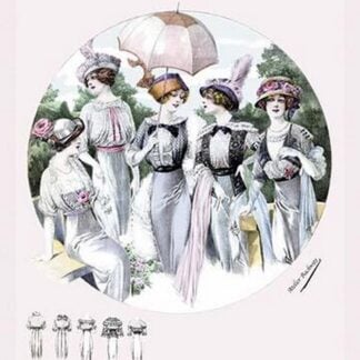 Album Blouses Nouvelles: Five Springtime Fashions by Atelier Bachwitz