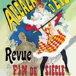 Alcazar d'Ete: Revue Fin de Siecle by Jules Cheret
