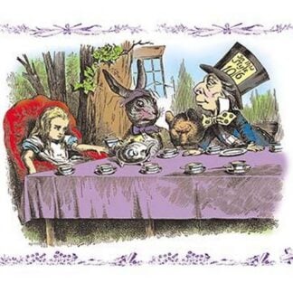Alice in Wonderland: A Mad Tea Party by John Tenniel