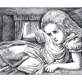 Alice in Wonderland: Alice Grows Large by John Tenniel