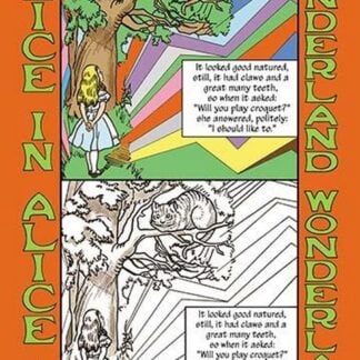 Alice in Wonderland: Alice and the Cheshire Cat - Color Me! by John Tenniel