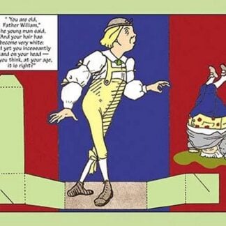 Alice in Wonderland: Father William Stands on his Head by John Tenniel