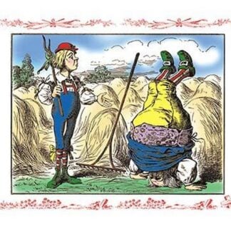 Alice in Wonderland: Father William and the Young Man by John Tenniel