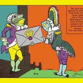 Alice in Wonderland: Frontman and Footman by John Tenniel