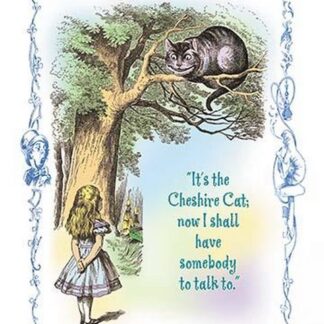 Alice in Wonderland: It's the Cheshire Cat by John Tenniel