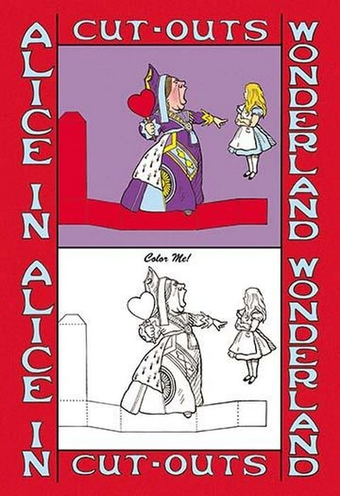 Alice in Wonderland: Queen of Hearts - Color Me! by John Tenniel