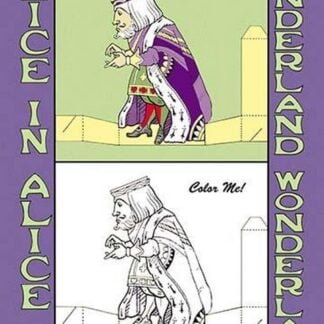 Alice in Wonderland: The King - Color Me! by John Tenniel