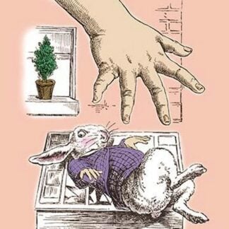 Alice in Wonderland: The White Rabbit and Alice's Big Hand by John Tenniel