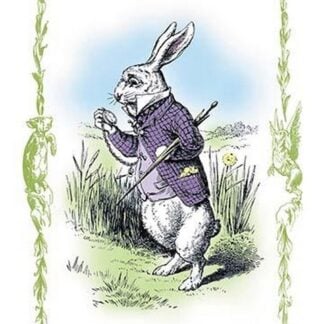 Alice in Wonderland: The White Rabbit by John Tenniel