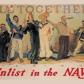 All Together! Enlist in the Navy by Reuterdahl
