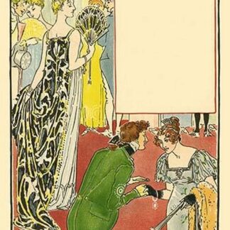 All the Days arrived & Greeted each other. by Walter Crane