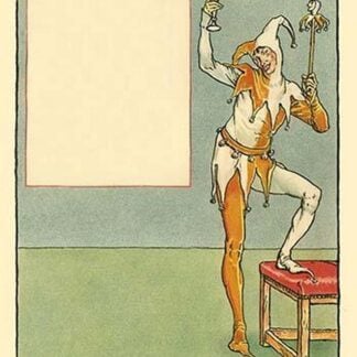 All the while Valentine's Day flirted with May slipping her love letters under the table. by Walter Crane