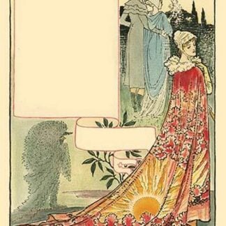 All were drunk or sober. Valentine & May left as lovers. The longest day enjoyed crimson & gold of a setting sun. by Walter Crane