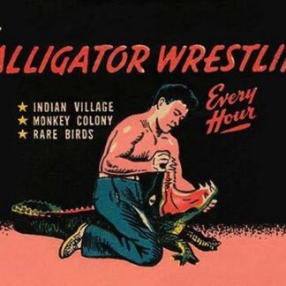 Alligator Wrestling at Tropical Hobbyland