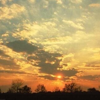 Altocumulus Clouds by Ralph F. Kresge