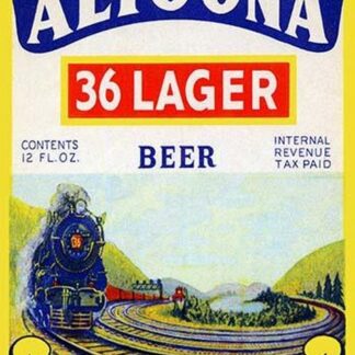 Altoona Brewing Company 36 Lager Beer