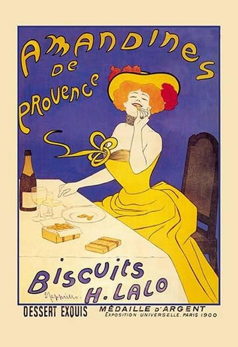 Amandines de Provence Biscuits by Leonetto Cappiello