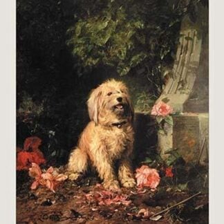 Amateur Gardener by Louis-Eugene Lambert