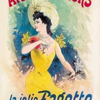 Ambassadeurs: La Jolie Fagette by Jules Cheret