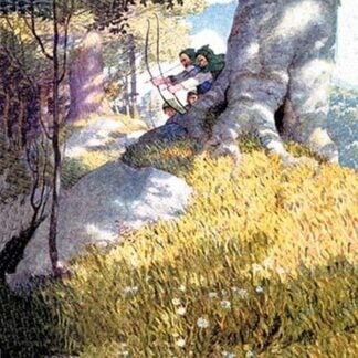 Ambush from Robin Hood by N.C. Wyeth