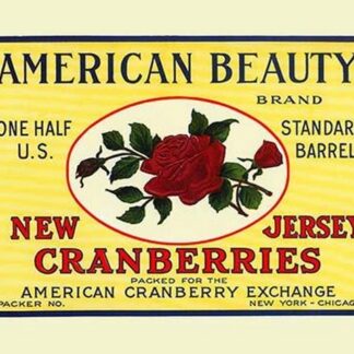 American Beauty New Jersey Cranberries
