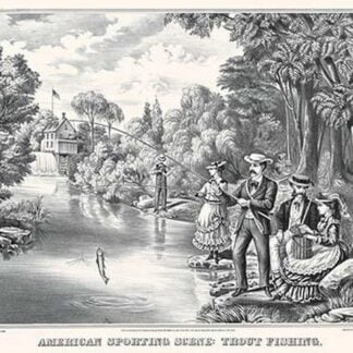 American Sporting Scene: Trout Fishing by John Walsh & Co