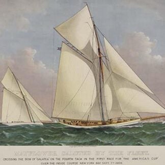 America's Cup Yacht Race 1886