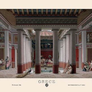 An Athenian Dwelling by Auguste Racinet