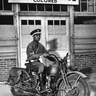 An MP on his Motorcycle